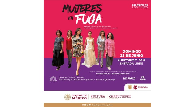 "Mujeres en fuga", cuatro estremecedores monólogos del Colectivo Este Lado del Teatro, llega al Complejo Cultural Los Pinos