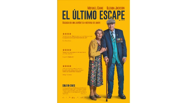 Michael Caine y Glenda Jackson brillan en su despedida del cine con "El Último Escape"