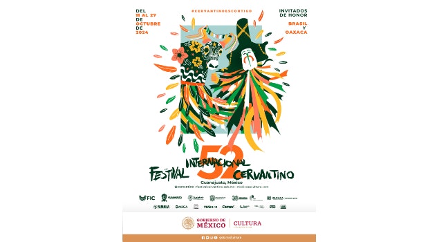El Festival Internacional Cervantino revela el cartel para su edición 52: un homenaje a Oaxaca y Brasil