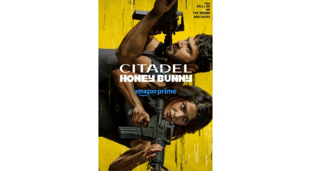 Prime Video anuncia que el 7 de noviembre será la fecha de estreno global de "Citadel: Honey Bunny", protagonizada por Varun Dhawan y Samantha Ruth Prabhu