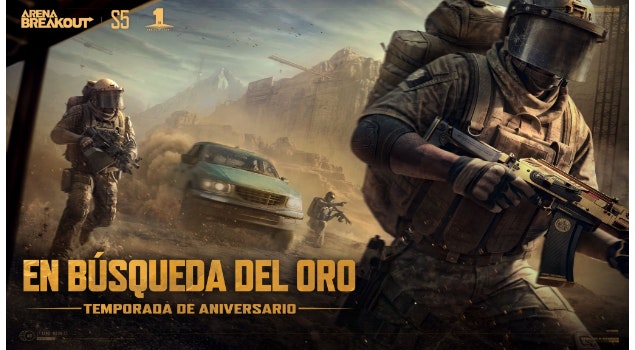 "Arena Breakout" celebra su primer año con el lanzamiento de la temporada: “En búsqueda del oro”, ya disponible