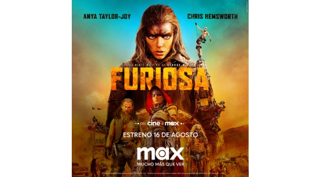 El 16 de agosto llega "Furiosa" a Max