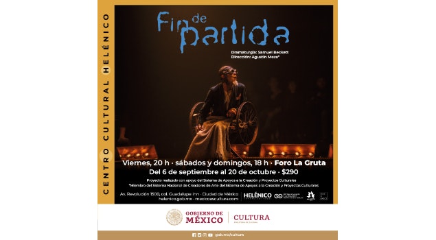 La compañía de Teatro El Ghetto presenta: "Fin de partida", de Samuel Beckett, una ceremonia de la condición humana