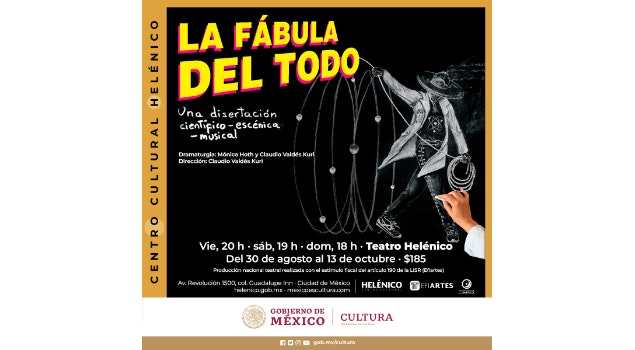 Teatro de Ciertos Habitantes llega al Helénico con "La fábula del todo", un viaje a enigmas de la ciencia y la conciencia