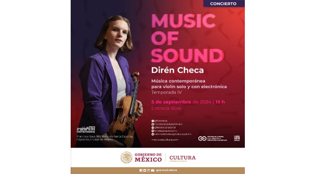 Foteca Nacional presenta a la violinista Dirén Checa en concierto