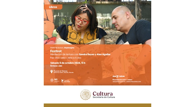 Los sábados de octubre son de encuentro con los libros, en el Punto de lectura Alquimagina, en Tlaxcala