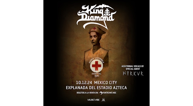 King Diamond desatará la oscuridad en la CDMX