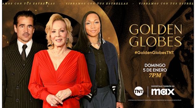 Este domingo no te pierdas la 82ª entrega anual de los Golden Globes en vivo por TNT y Max