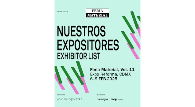 Feria Material 2025: conozcan más de la 11ª edición de la feria de arte contemporáneo en Expo Reforma