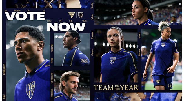 El Equipo del Año (Team of the Year) de EA Sports FC ya está aquí, honrando a los mejores jugadores y jugadoras de todo el mundo