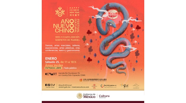 El Festival Cultural de Año Nuevo Chino “Serpiente de Madera” se celebrará en el Centro Nacional de las Artes