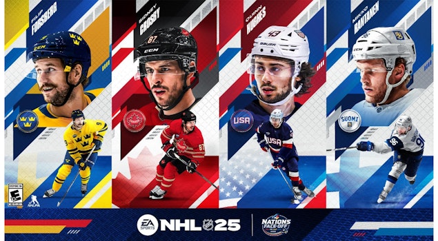 EA SPORTS NHL 25 lanza: 4 Nations Face-Off