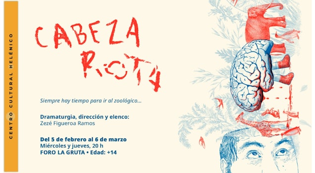 "Cabeza Rota": una propuesta interdisciplinaria que une teatro, música y poesía