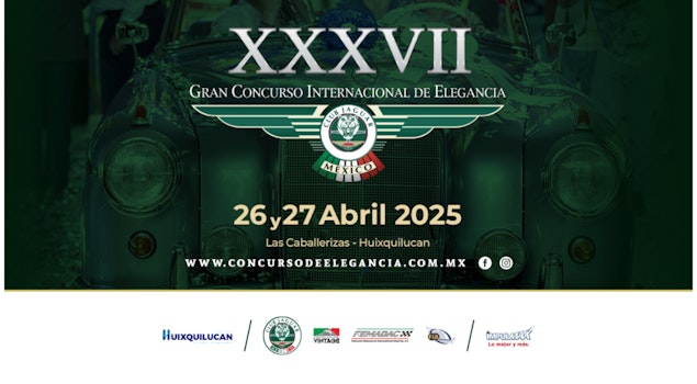 Gran Concurso Internacional de Elegancia 2025: el prestigioso evento automotriz está de vuelta