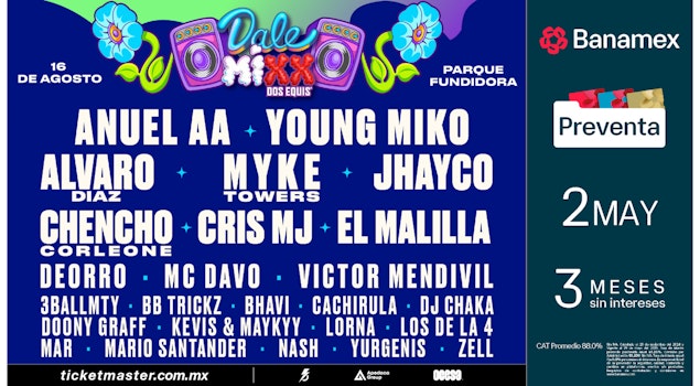 Dale Mixx 2025: Llega la máxima autoridad urbana a Monterrey