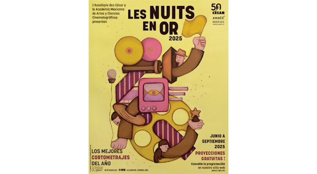 La AMACC, en colaboración con la Academia de Cine de Francia, presenta Les Nuits en Or 2025