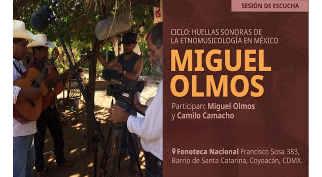 La Fonoteca Nacional dedica una sesión a la etnomusicología de Miguel Olmos