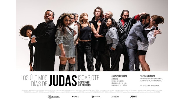 "Los Últimos Días de Judas Iscariote", de Stephen Adly Guirgis, debuta en México con una propuesta teatral poderosa y provocadora