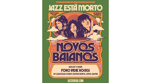 Llega a México la fusión jazz brasileña de Novos Baianos