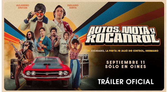 "Autos, Mota y Rocanrol" de José Manuel Cravioto llega a cines el 11 de septiembre