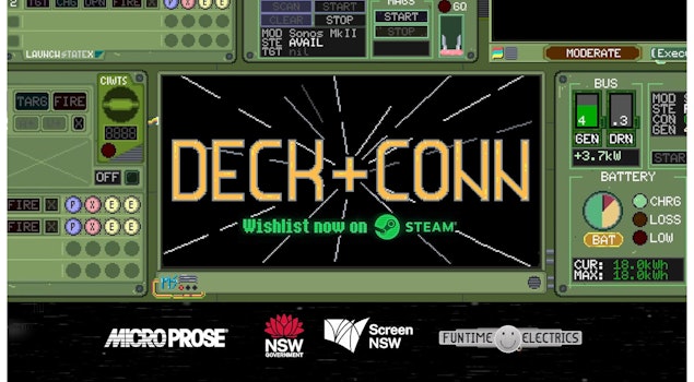 MicroProse publicará el juego retro "Deck and Conn"