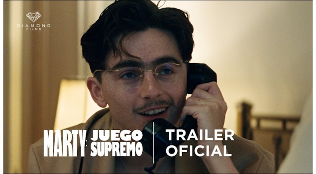 En este match nada está escrito, descubre el póster y tráiler de "Marty: juego supremo", de Josh Safdie