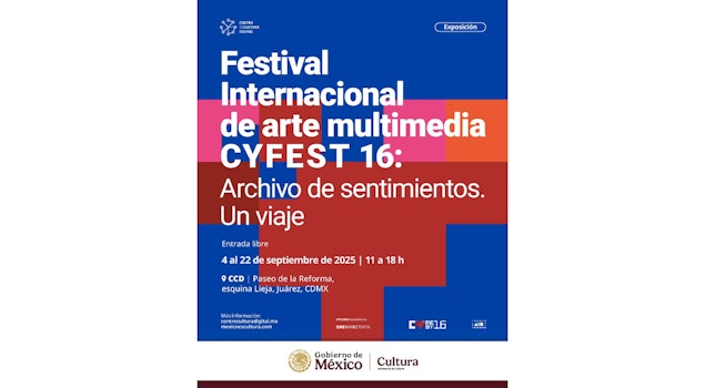 El CCD recibe al 16 Festival Internacional de Arte Multimedia CYFEST