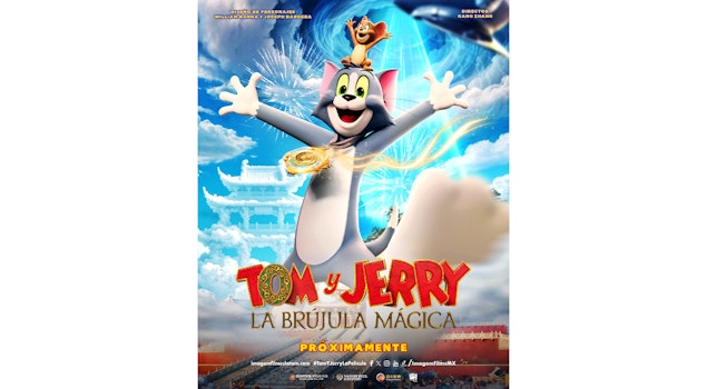 "Tom y Jerry: La brújula mágica", es una aventura épica a través del tiempo que promete conquistar a toda la familia en 2026