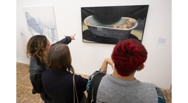 La exposición de la XX Bienal Rufino Tamayo es una celebración a la pintura contemporánea