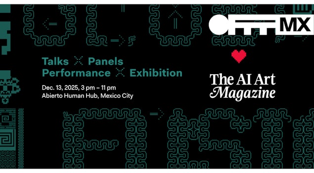 OFFFMX × The AI Art Magazine presentan "Global Fusion_Mexico City" este 13 de diciembre