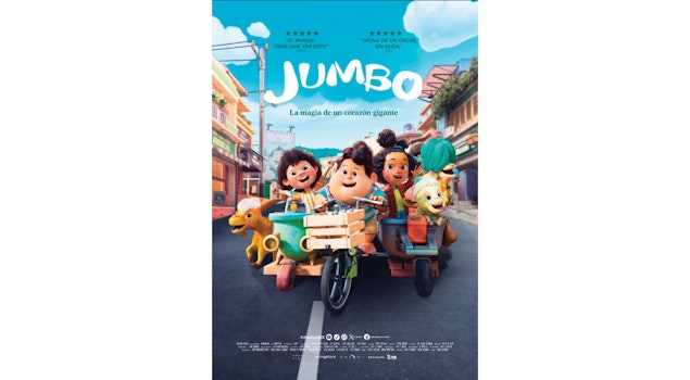 El fenómeno animado "Jumbo" estrena en cines el 1 de enero de 2026