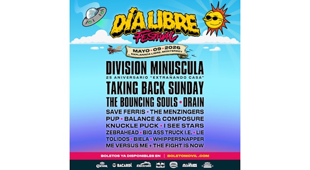 Día Libre Festival revela el lineup del soundtrack de tu vida