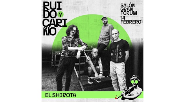 El Shirota, un talento subversivo, en Ruido y Cariño este 14 de febrero en la Ciudad de México
