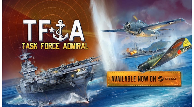 "Task Force Admiral – Vol.1: American Carrier Battles" ya disponible en Early Access en Steam