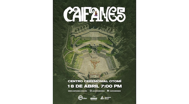 Caifanes hará historia con un concierto en el Centro Ceremonial Otomí