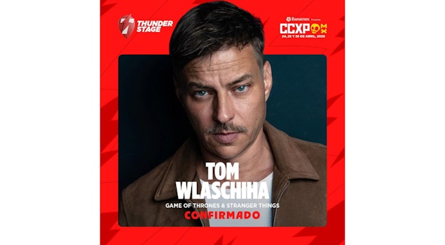 Tom Wlaschiha, actor de "Game of Thrones" y "Stranger Things", llega a la CCXPMX26