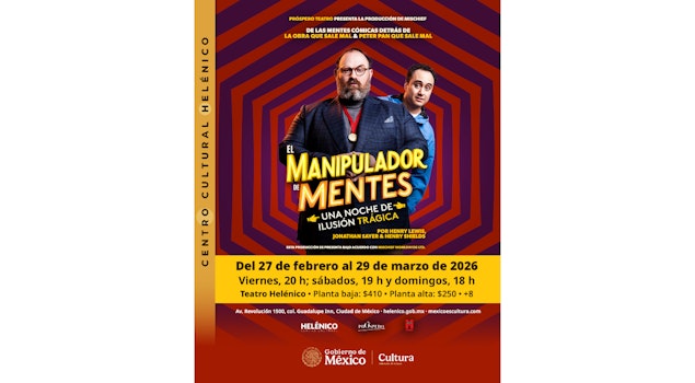 El "Manipulador de Mentes" llega al Teatro Helénico tras triunfar en Londres y Nueva York