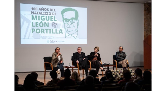 Recuerdan el legado de Miguel León-Portilla en el centenario de su natalicio