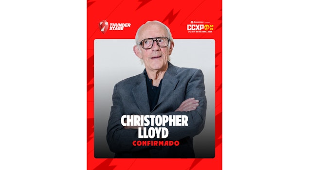 Christopher Lloyd viaja en el tiempo hasta CCXPMX26