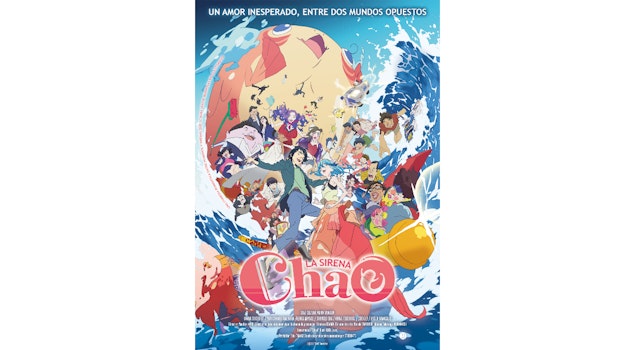 La comedia romántica animada “ChaO: la Sirena” de Yasuhiro Aoki llegará pronto a cines mexicanos