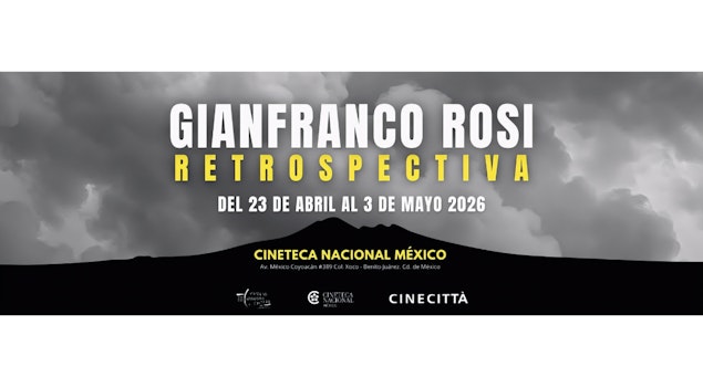 El cine de Gianfranco Rosi llega a la Cineteca Nacional