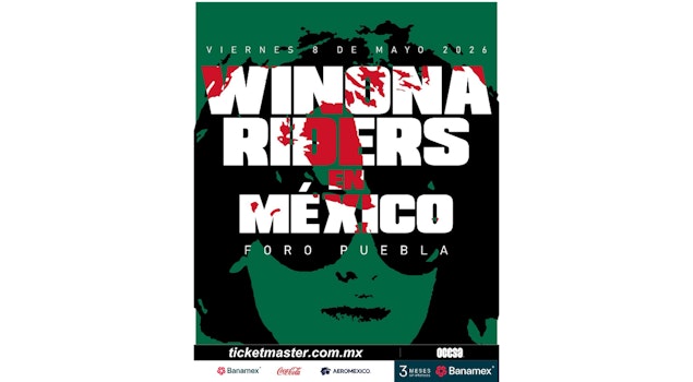 Winona Riders se presentará por primera vez en la Ciudad de México