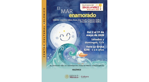 "El mar enamorado": una travesía sensorial para la primera infancia llega al Foro La Gruta
